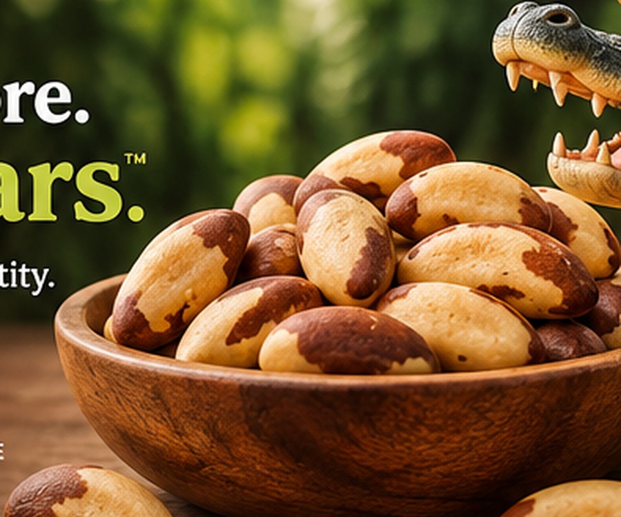 A bowl of shelled Brazil nuts, the nuts we call Tringars